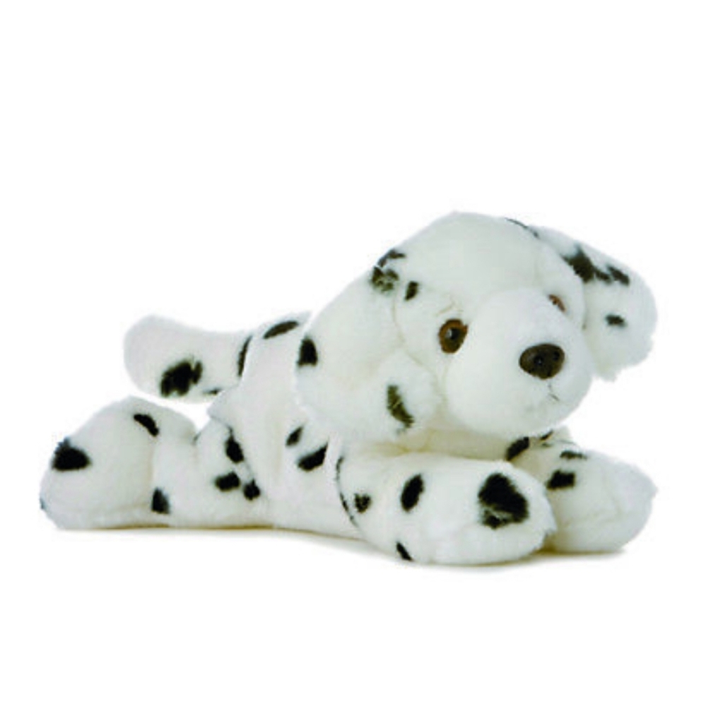 NWOT* Aurora Flopsie Domino Dalmatian soft plush - Picture 3 of 7